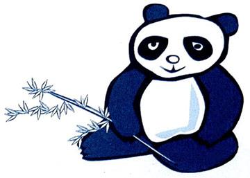 熊猫妈妈对小熊猫说:“孩子,你已经长大了,应该独立生活”