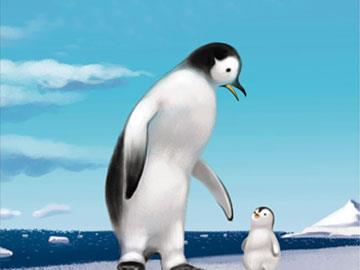 摇摇企鹅是地球上最可爱的动物之一